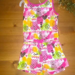 Girls Toddler Multi-Color Romper